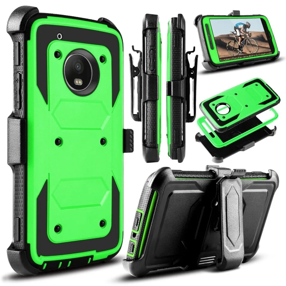 YUMQUA Funda, чехол для Motorola Moto Z2 Force XT1710 /Moto Z2 Play, чехлы, чехол, полноразмерная прочная кобура, зажим для ремня
