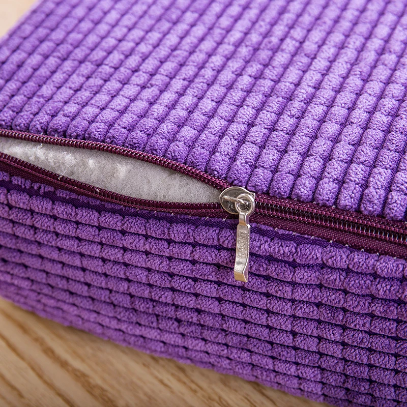 Новый американский стиль Вельветовая Подушка с татами съемная и моющаяся