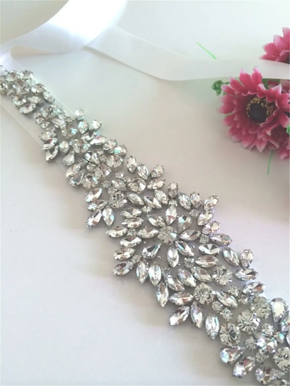 Блестящие Роскошные хрустальные стразы чешские камни торжественное свадебное