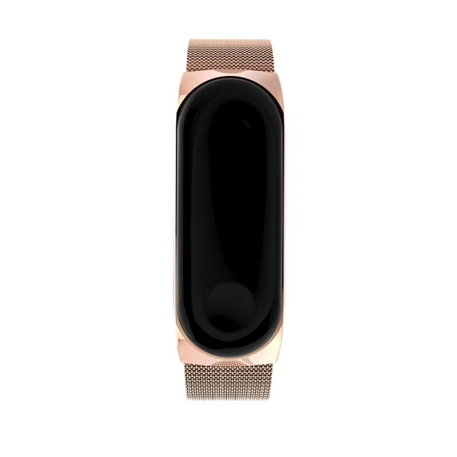 Mi Band 3 ремешок металлический браслет для Xiaomi mi ремешок 3 ремешок браслет металлическая пряжка ремень из нержавеющей стали mi Band 3 Pulseira Rose mi 3