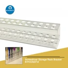 Полка для хранения отверток, прозрачная настольная коробка, кронштейн для хранения отверток, Набор органайзеров для ремонта iPhone, коробка для хранения