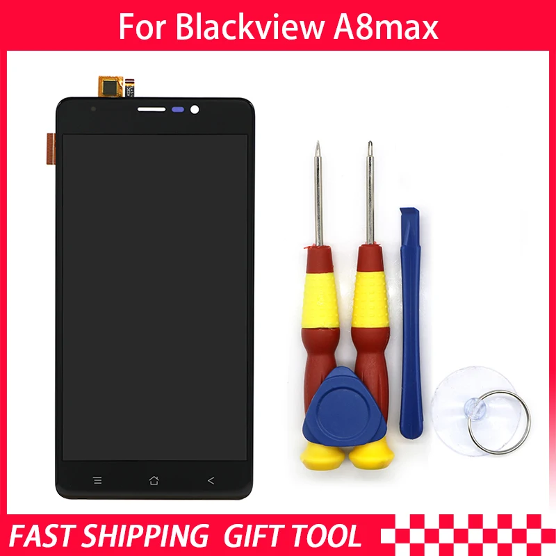 Новый оригинальный ЖК-дисплей Blackview A8 Max с сенсорным экраном в сборе для
