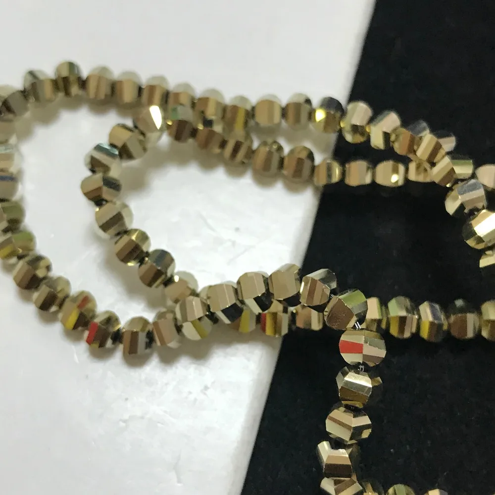 200pcs 4mm watermelon Bicone Austria Crystal beads Charm loose spacer Beads DIY Earrings necklace hadicraft bracelet jewelry | Дом и сад