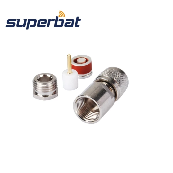 Superbat 10 шт. RF разъем Mini UHF зажим штекер для кабеля RG58 RG400 RG142 LMR195 Бесплатная