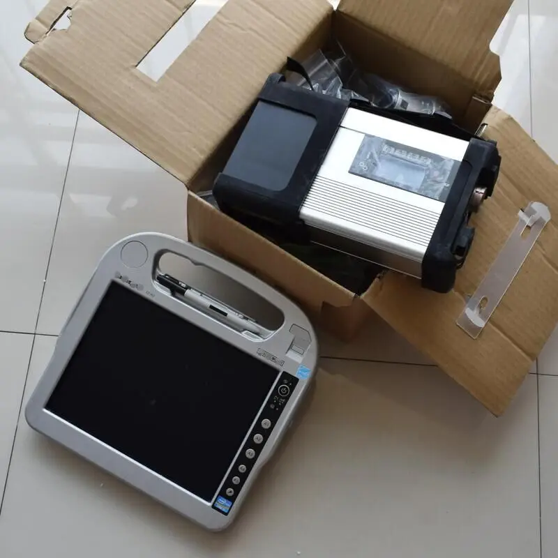 Супер mb star sd c5 connect с новейшим 500 Гб hdd программное обеспечение 2021 03 v в планшет cf h2