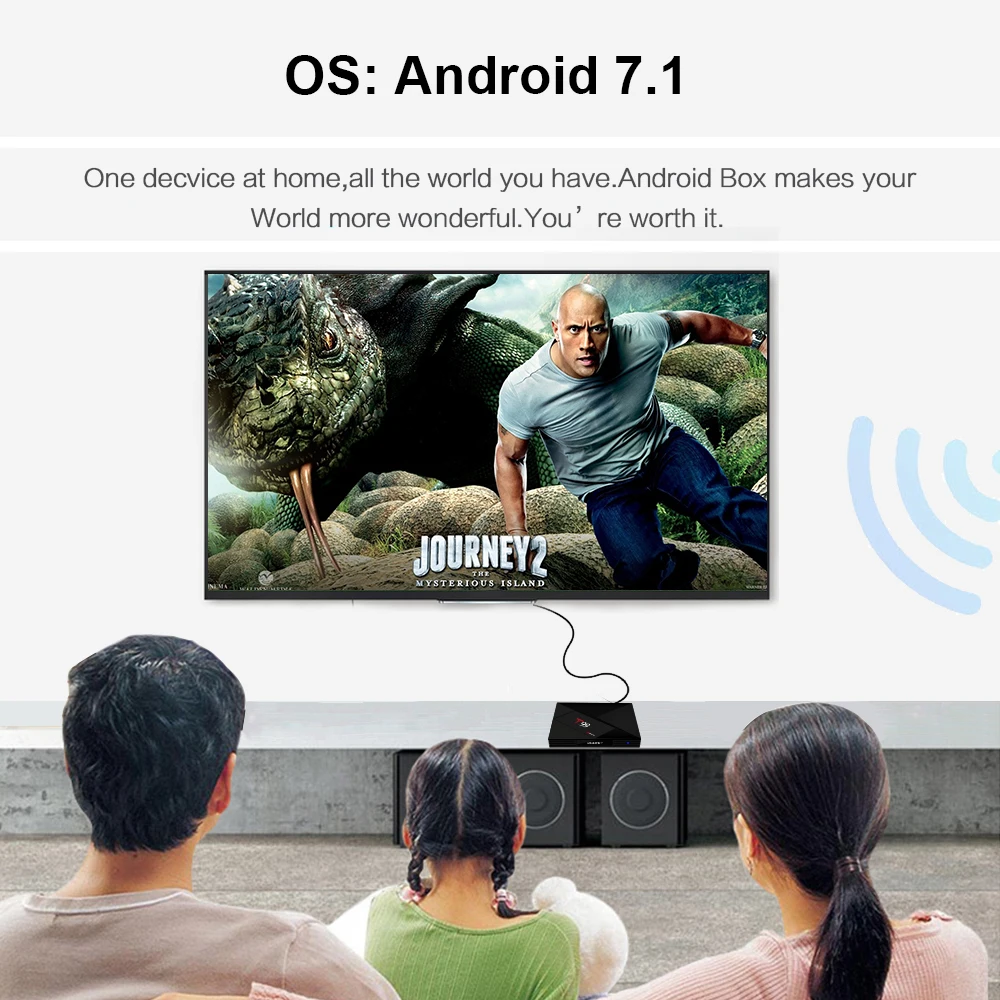 L8STAR X99 4 Гб Оперативная память 64 RK3399 3D Android 7 1 Smart ТВ BOX 2 4G Wi-Fi BT4.0 удаленного USB3.0 5G HD mi K