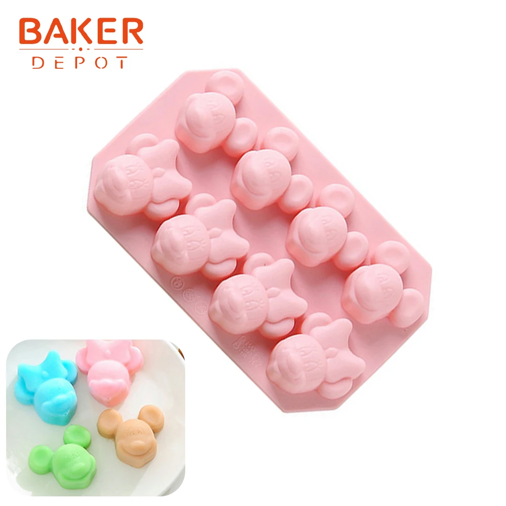 Силиконовая форма для шоколада мыла медведя|cake decorating moulds|cake decoratingdecorative mouldings |
