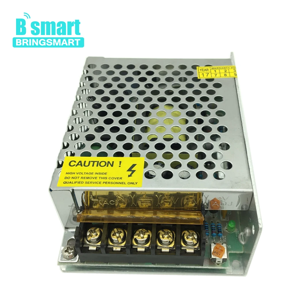 Трансформатор переменного тока в постоянный ток Bringsmart 12 В 5 А адаптер питания 1