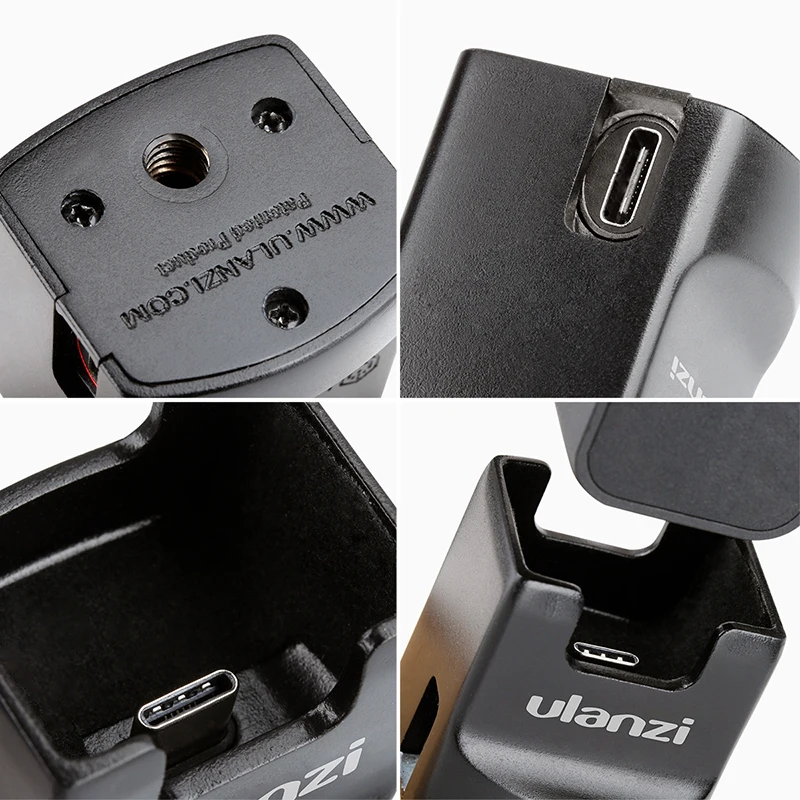 Для DJI Osmo карманные аксессуары ручное карданное ОСНОВАНИЕ w 1/4 винт USB Type C зарядный