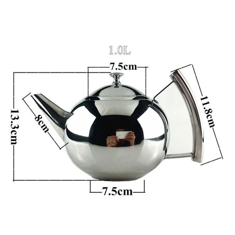 Кофе Чая Инструмент 1.0 Л Из Нержавеющей Стали Кофеварки Горшок Чайник Главная