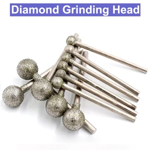 Алмазная шлифовальная головка для Dremel, 10 шт., 2,353 мм
