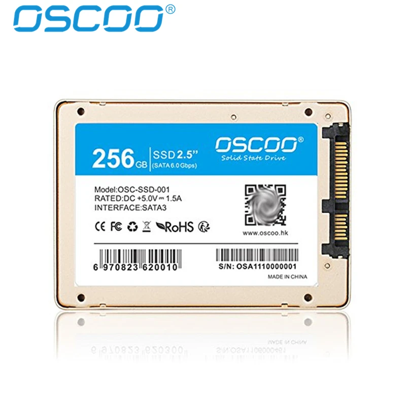 OSCOO SSD SATA3 120 дюймов 2 5 ГБ Внутренний твердотельный накопитель ультратонкий мм 7 SATA