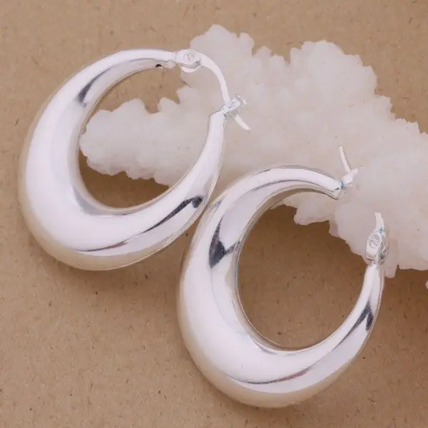 Женские серповидные серьги AE422 из стерлингового серебра 925 пробы опт|earrings