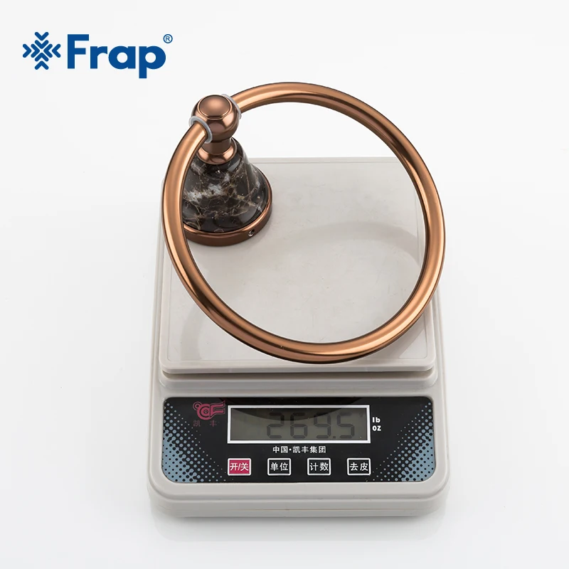 Новое поступление Frap настенный античный керамический держатель для полотенец в