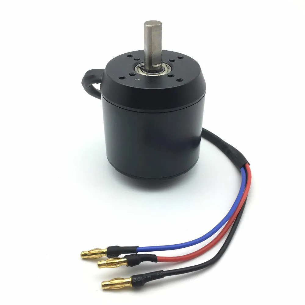 Aerops C6374 KV170 KV200 бесщеточный Бессенсорный двигатель 3000 Вт для скейтборда M10 вал
