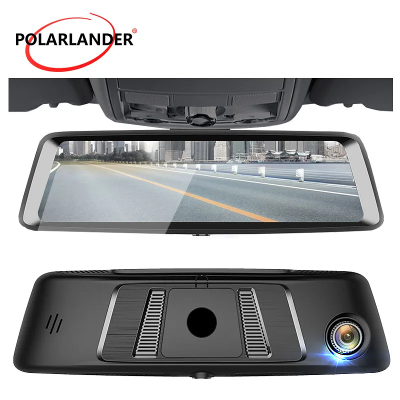 S9 10 &quotDVR gps 4G Android 1080 P Wi Fi Зеркало заднего вида Bluetooth Камера видео Drive Регистраторы