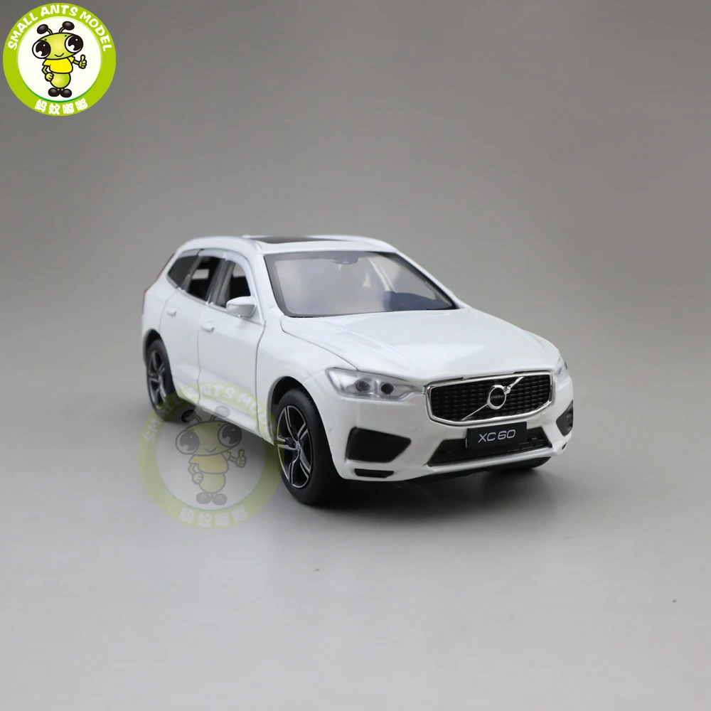 1/32 JACKIEKIM все новые Volvo XC60 литая модель автомобиля игрушка джип для детей Подарки для мальчиков девочек звуковое освещение Вытяните назад