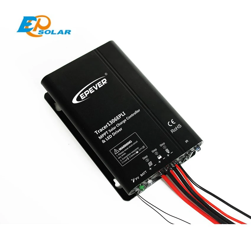 EPSOLAR TRACER1305EPLI TRACER1306EPLIEP EPEVER 12 В 10A MPPT Контроллер заряда с таймером IP67 Светодиодный