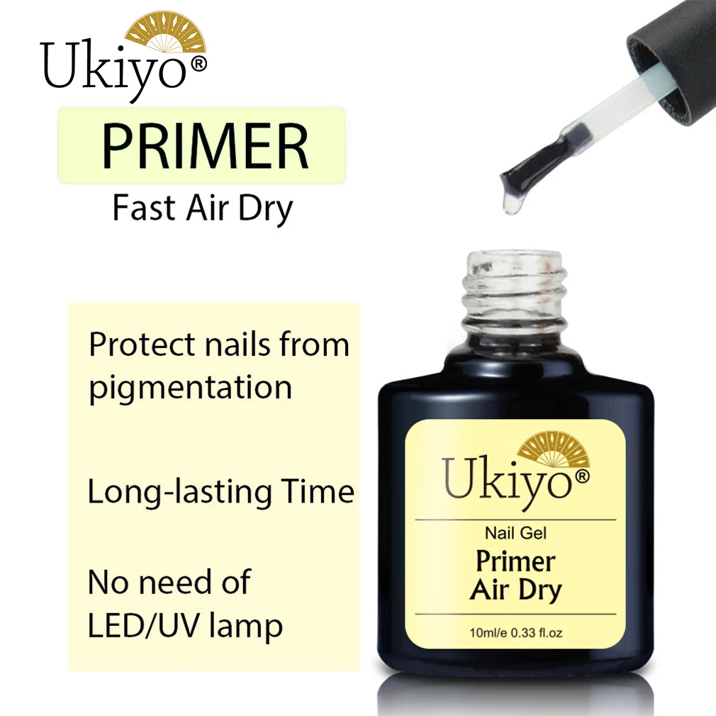 Primer Ukiyo 10 мл сырный гель-хамелеон лак для ногтей изменение температуры Цвет УФ Гель-лак для ногтей Замачивание от длительного геля лак для ногтей, маникюр - Цвет: Primer