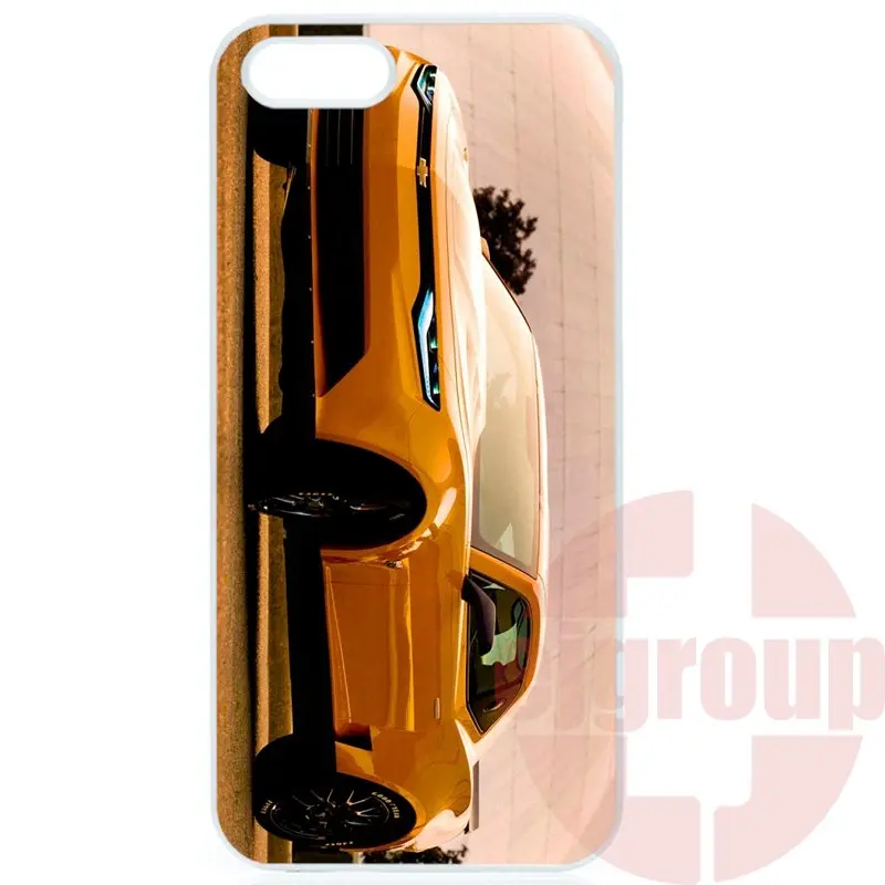 Мода Ячейки Случае Для Apple iPhone 4 4S 5 5C SE 6 S 7 Плюс 4.7 5.5 iPod Touch Прохладный Chevrolet Camaro