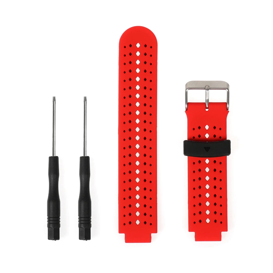 Сменный силиконовый ремешок для наручных часов Garmin Forerunner 235 630 230 GPS браслет|watch band