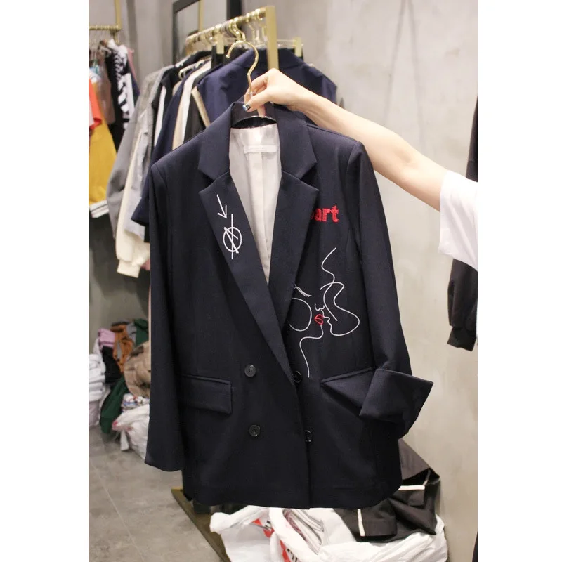 Женский блейзер Блейзер Женская Весенняя Новая мода повседневный костюм Джокера