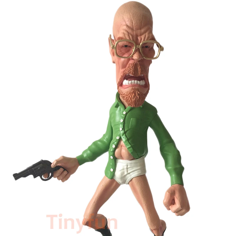 Tinyfun во все тяжкие, Уолтер белая резиновая фигурка героя г-н белая каучуковая фигурка гаражный комплект игрушка Brinquedos аниме 32 см