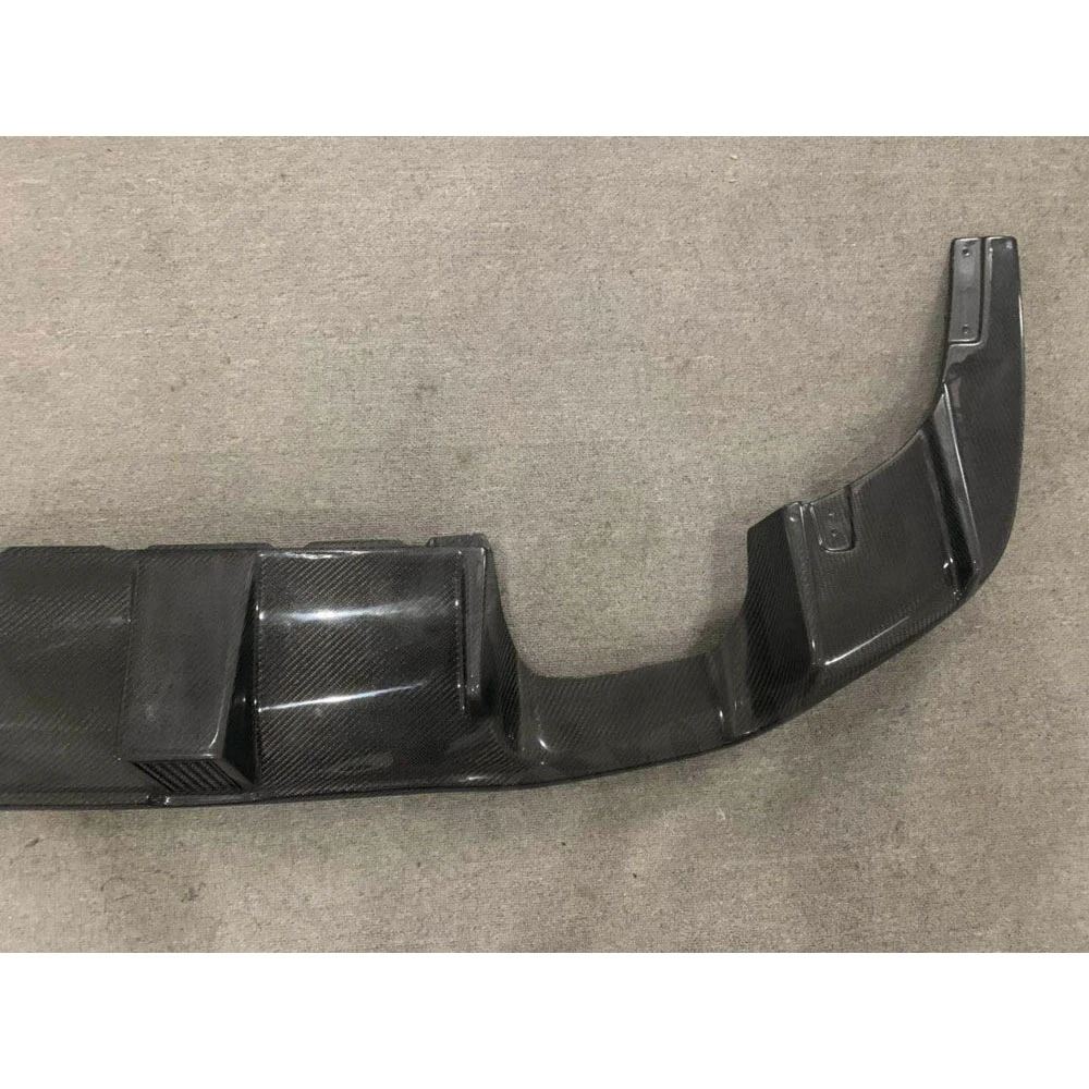 Car Carbon Fiber Rear Bumper Lip Diffuser With LED Light for BMW 2 Series F87 M2C Coupe Door 2016 2017 2018 Styling | Автомобили и