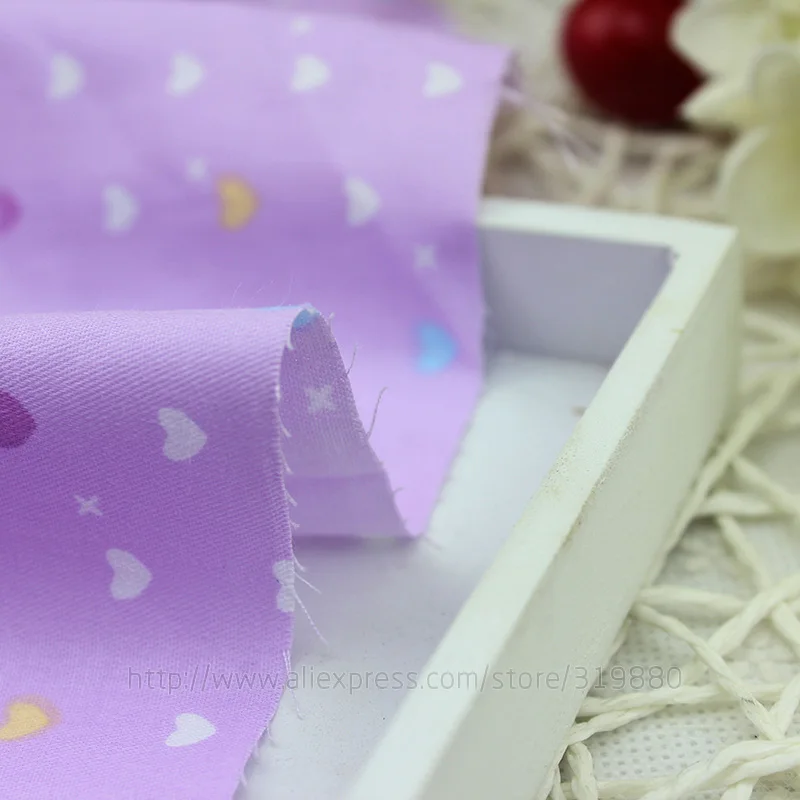 TIANXINYUE 4 шт./лот цветок сердце Хлопок Ткань Лоскутная DIY лоскутное шитье жир четверти пачка ткани Telas Tilda рукоделие