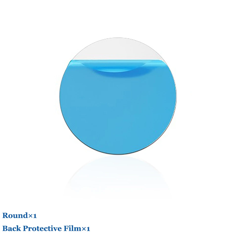 1Pcs Round Blue Металлическая пластина для магнит мобильный сотовый телефон запасные части для замены держателя клейкую ленту 3м магнитный металлический лист в автомобильное крепление подставка для смартфона - Цвет: 1Pcs Round Blue