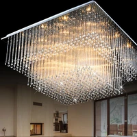 led e14 modern stainless steel crystal led lamp led light ceiling lights led ceiling light ceiling lamp for foyer dinninng room
