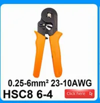 LAS-005 Multi function Crimp Of Energy Saving Crimping Pliers Two sets of dies at both side for using and storing easily crimper
