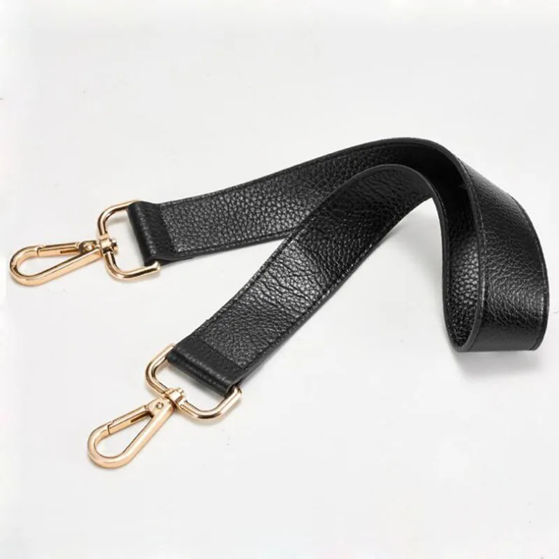 

IMIDO 63cm Short Genuine Leather bag Strap for Handbags Women replacement straps shoulder belt accessories parts Brown STP025