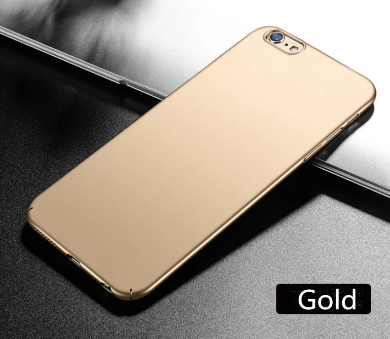 Ультра тонкий матовая жесткая оболочка чехол для iphone X XR XS max 8 7 6 6s плюс|Бамперы| |