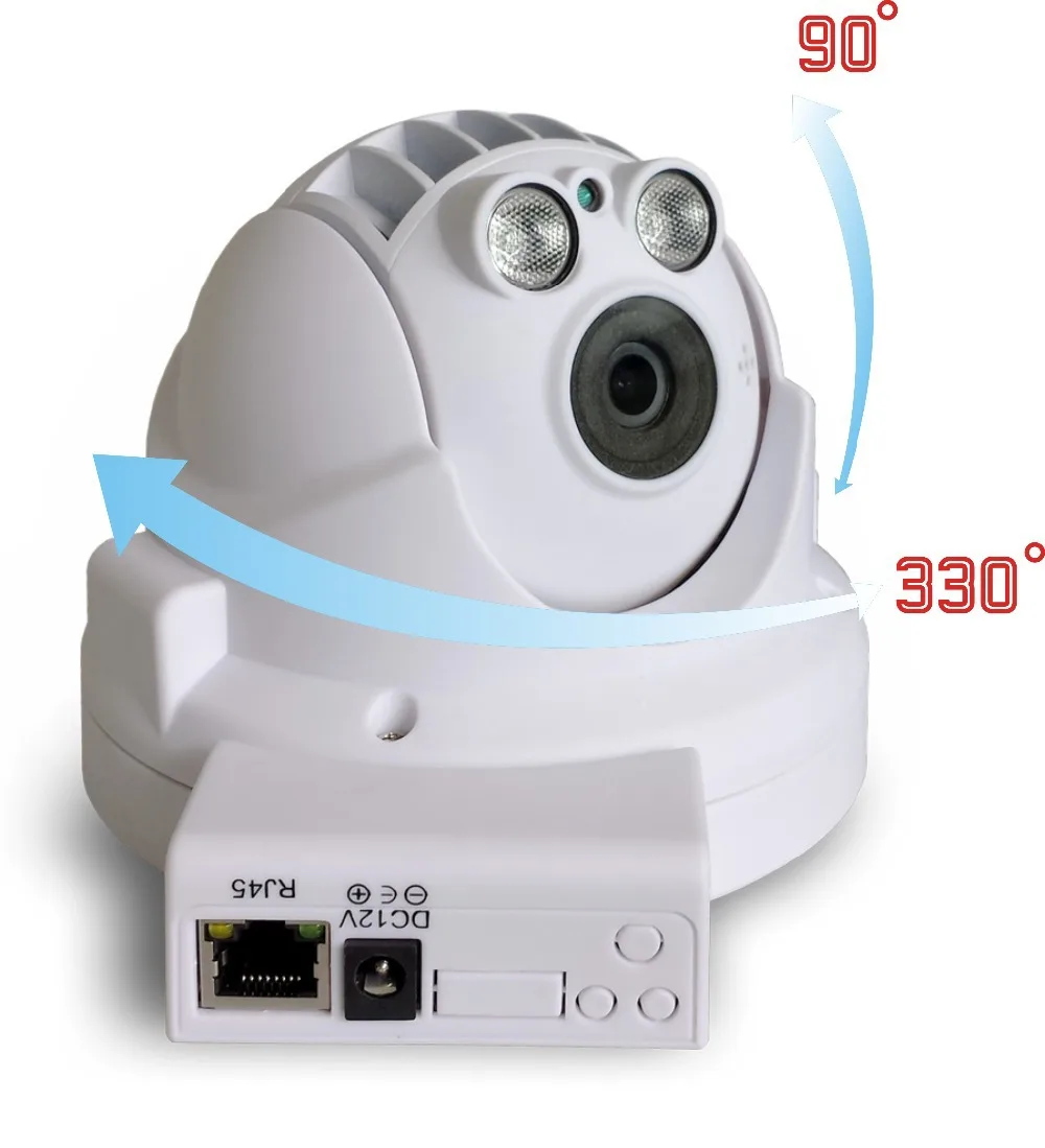 Full HD 1080 P wi-fi IP камера беспроводная поворотная cam панорамирования и наклона 2.8 - 12 мм