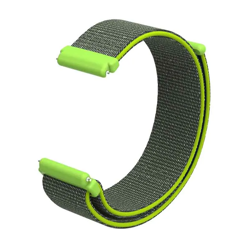 Нейлоновый ремешок Correa для Fit bit Fitbit Versa Band умный фитнес-браслет спортивные часы наручные браслеты Pulsera Сменные аксессуары - Цвет: Green
