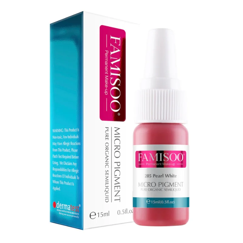 3 Шт. FAMISOO Перманентный Макияж Чернила Татуировки Для Бровей Губ Красоты Хорошее