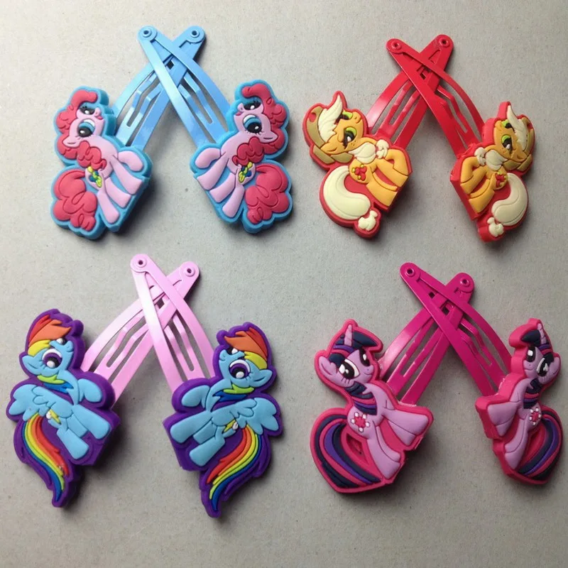 Заколки для волос с героями мультфильмов Мой Маленький Пони 2 шт./компл.|set pins|pin