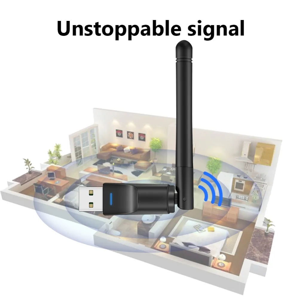 Wifi антенна USB 2 0 wifi адаптер usb ethernet TECHKEY 150 Мбит ключ 802 11 ngb enchufe lan chromecast для