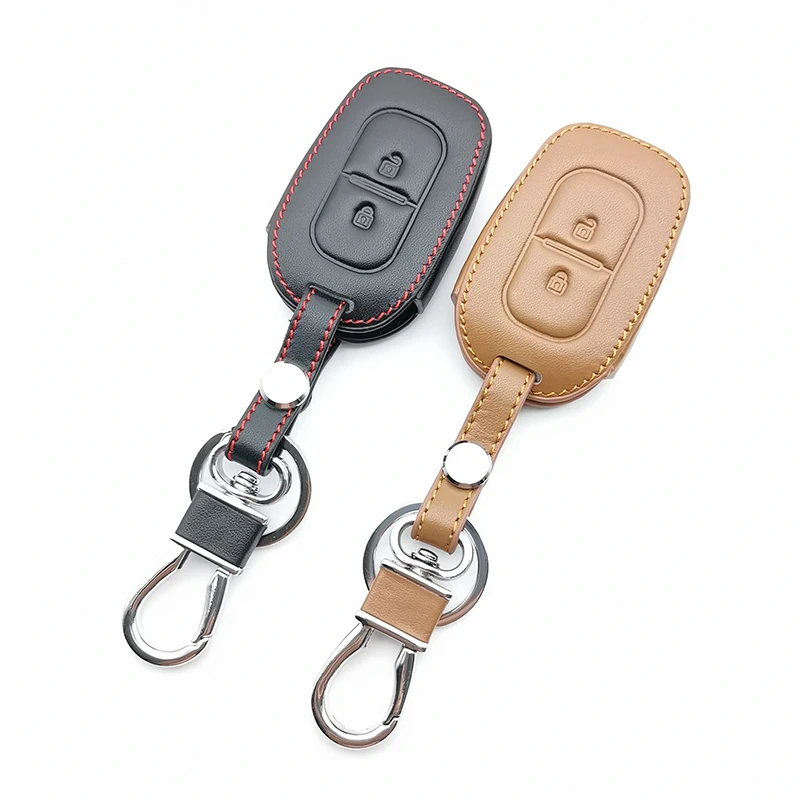Мягкая текстура Кожаный Автомобильный Брелок для Renault Duster Dacia Scenic Master Megane Logan Clio