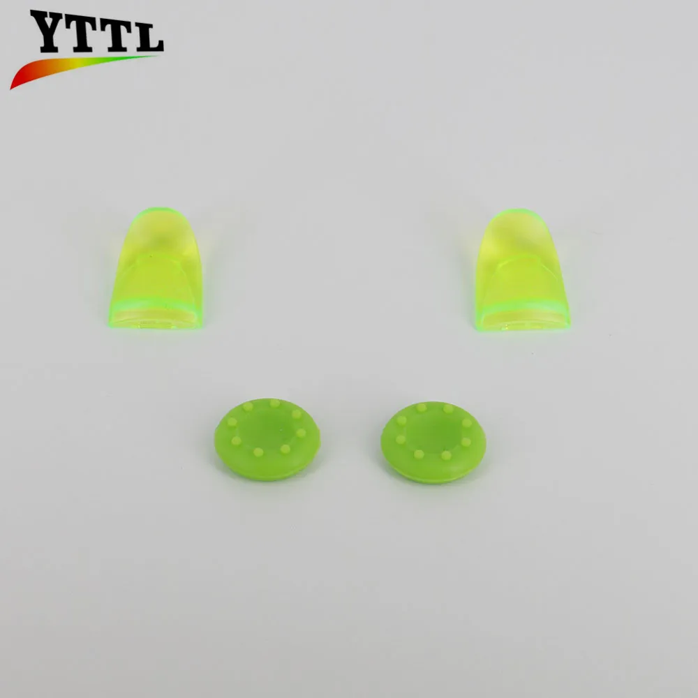Good 2pcs R2 L2 Trigger Extenders + Thumb Grip caps for PS4 Controller Triggers Extended Buttons with | Электроника