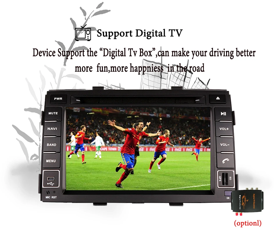 Восьмиядерный Android 9 0 RAM 4 Гб 2din автомобильный dvd плеер GPS для KIA Sorento 2009 2010 11 2012 радио