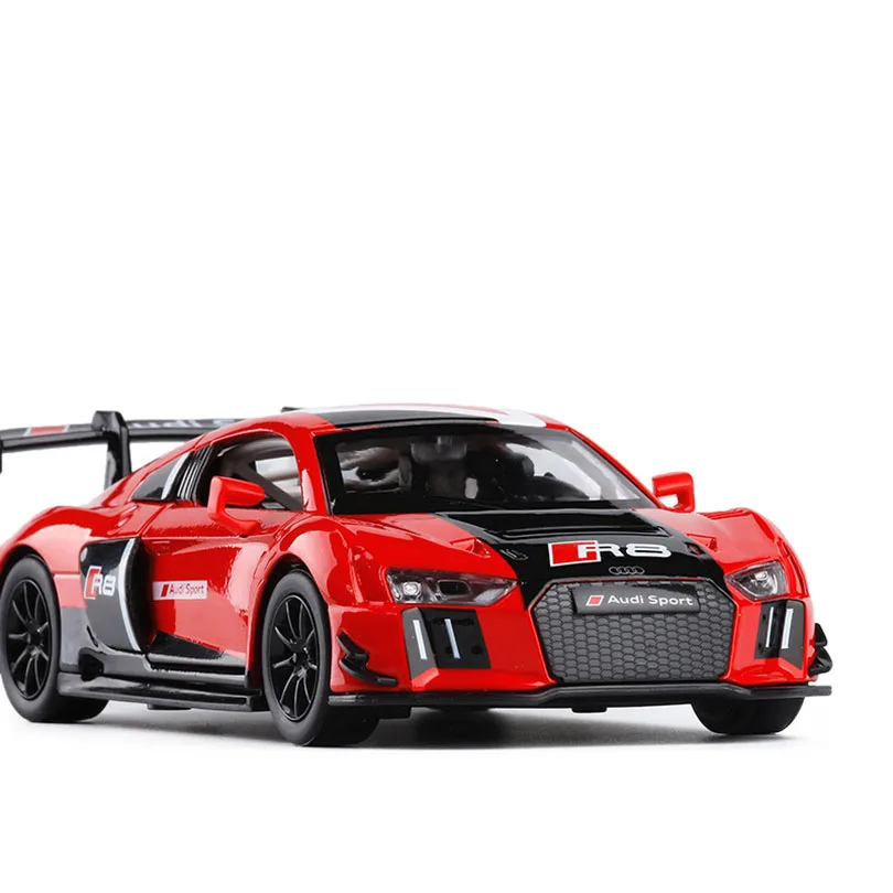 Модель спортивного автомобиля 1/32 R8 LMS модель игрушечного детские игрушки из