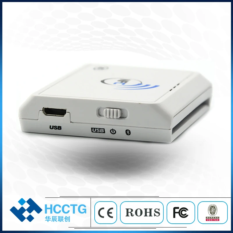 Портативный Pocketmate CCID USB ACS Бесконтактный Bluetooth NFC считыватель смарт карт ACR1311U