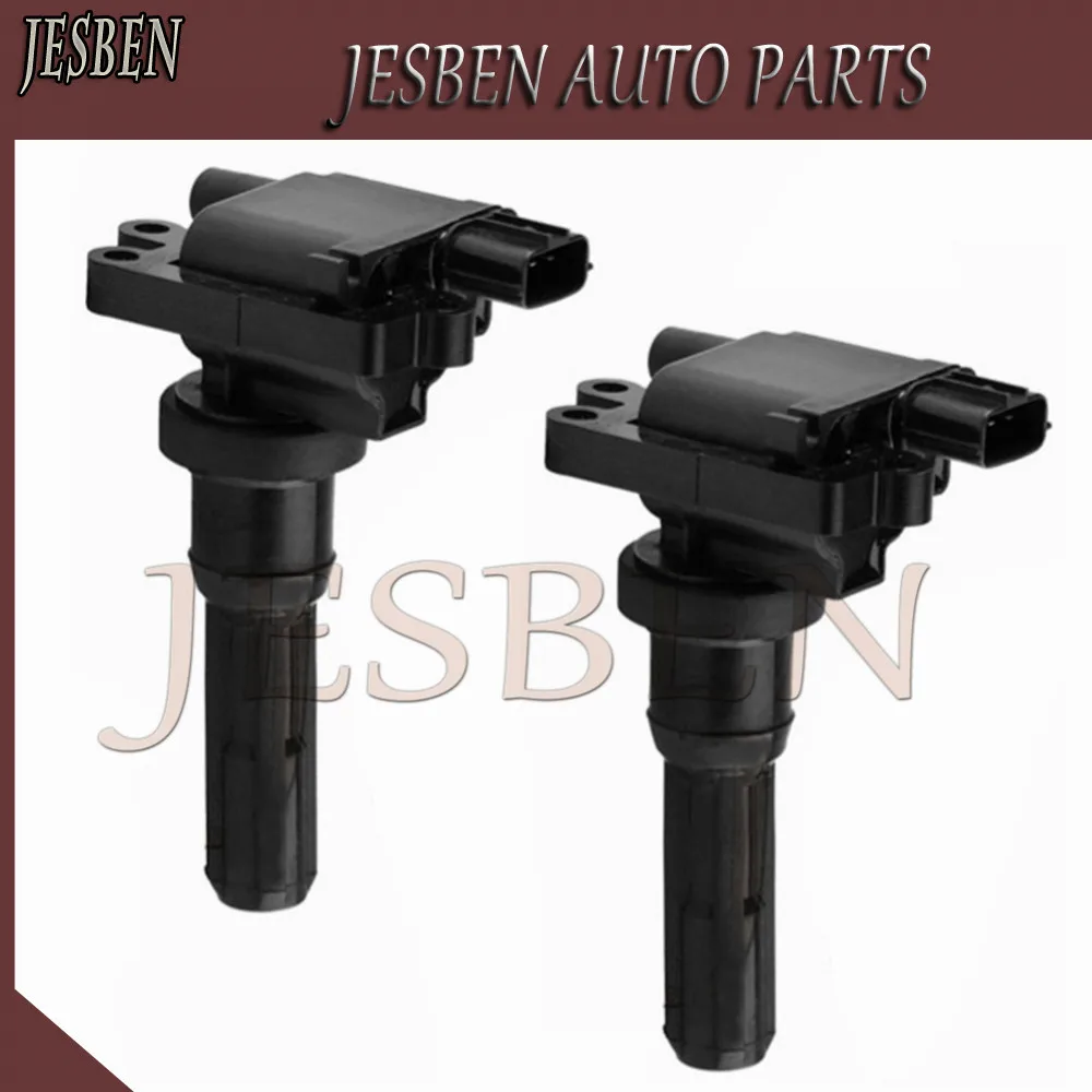 2 шт. катушка зажигания подходит для Mitsubishi Lancer Outlander 0 4G63 1998 2008 NO # MD363552 50118 UF523 5C1424