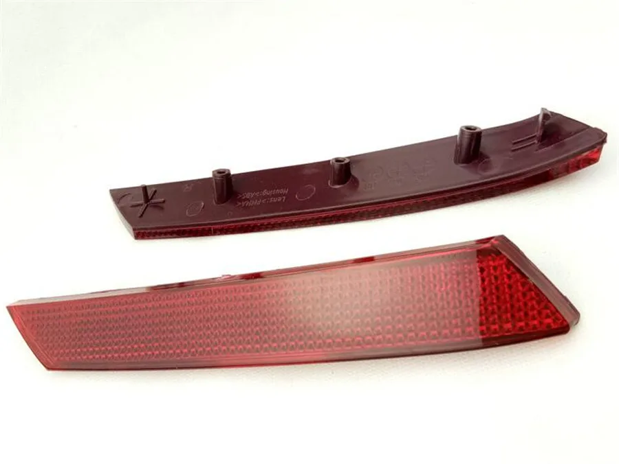 Пара отражателей заднего бампера для Mitsubishi Lancer 2005 2006 задний предупреждающий