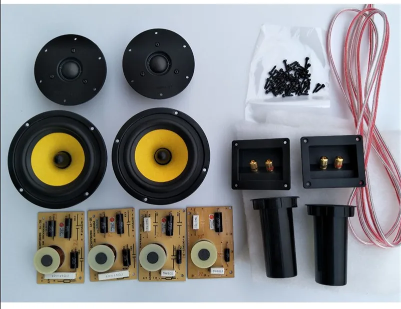 HF 008 HiFi Speaker s 5 дюймов сабвуфер Колонки speaker kit F5N Q1R driver unit| |