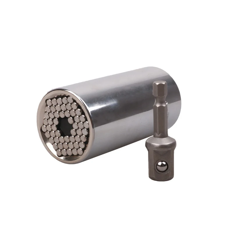 

Universal Torque Wrench Head Set Socket Sleeve 7-19mm 9-27mm Power Drill Ratchet Bushing Spanner Key Magic Multi Hand Tools