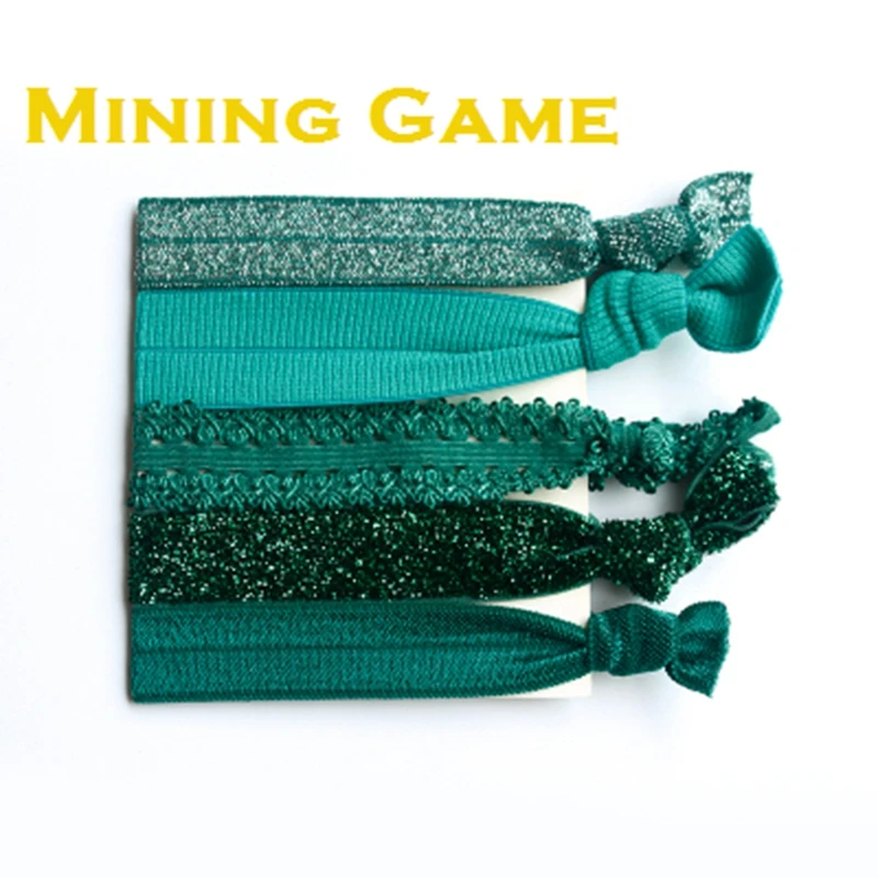 5 шт. цветной ободок для волос с узелком вечерние браслеты украшение одежды