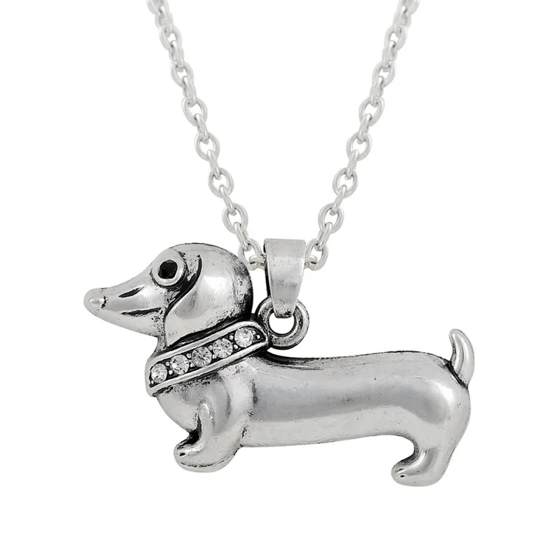 Рыболовный крючок такса собака колбаса животное ожерелье цинковый сплав